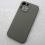 Чехол Silicone Case для iPhone 13 Pro Max, цвет графитово-зеленый (3JD)