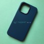 Чехол для iPhone 13 Pro, Silicone Case, цвет 33 темно-синий