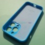 Чехол для iPhone 13 Pro, Silicone Case, цвет 16 яркий аквамарин