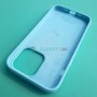 Чехол для iPhone 13 Pro, Silicone Case, цвет 17-2 светло-голубой