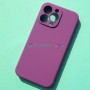 Чехол для iPhone 13 Pro, Silicone Case, цвет 63-2 вишня-марсала