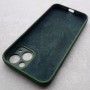 Чехол Silicone Case для iPhone 13, цвет хаки (46JD)