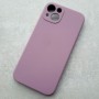 Чехол Silicone Case для iPhone 13, цвет виноград (69JD)