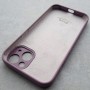 Чехол Silicone Case для iPhone 13, цвет виноград (69JD)
