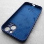 Чехол Silicone Case для iPhone 13, цвет темно-синий матовый (9JD)