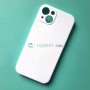 Чехол для iPhone 13, Silicone Case, цвет 9 белый