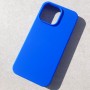 Чехол для Apple iPhone 14 Pro Max, Silicone Case, ярко-синий