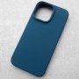 Чехол Silicone Case для iPhone 14 Pro Max, цвет морская волна (39JD)