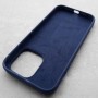 Чехол Silicone Case для iPhone 14 Pro Max, цвет темно-синий мтовый (9JD)
