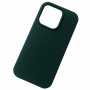 Чехол Silicone Case для iPhone 14 Pro, цвет темно-зеленый (22BR)