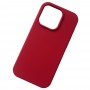 Чехол Silicone Case для iPhone 14 Pro, цвет бордовый (36BR)
