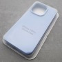 Чехол Silicone Case для iPhone 14 Pro, цвет голубой (15JD)