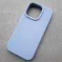 Чехол Silicone Case для iPhone 14 Pro, цвет голубой (15JD)