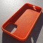 Чехол Silicone Case для iPhone 14, цвет оранжевый (11JD)
