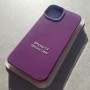 Чехол Silicone Case для iPhone 14, цвет фиолетовый (28JD)