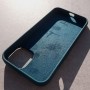 Чехол Silicone Case для iPhone 14, цвет морская волна (39JD)