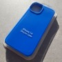 Чехол Silicone Case для iPhone 14, цвет ультрамарин (57JD)