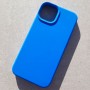Чехол Silicone Case для iPhone 14, цвет ультрамарин (57JD)