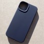 Чехол Silicone Case для iPhone 14, цвет темно-синий матовый (9JD)