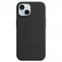 Чехол MagSafe на iPhone 15, Silicone Case, черный