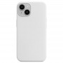 Чехол для Айфона 15,  Silicone Case с Magsafe белый