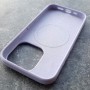 iPhone 15 Pro, Silicone Case, MagSafe сирень