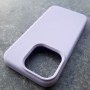 iPhone 15 Pro, Silicone Case, MagSafe сирень