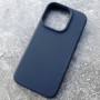 Чехол для Apple iPhone 15 Pro, MagSafe, Silicone Case,  черный