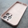 Чехол iPhone 15 Pro Max, MagSafe, Silicone Case,  розовый с защитой камеры