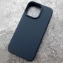 Чехол для Apple iPhone 15 Pro Max, MagSafe, Silicone Case,  черный