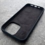 Чехол для Apple iPhone 15 Pro Max, MagSafe, Silicone Case,  черный