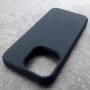 Чехол для Apple iPhone 15 Pro Max, MagSafe, Silicone Case,  черный