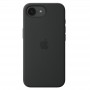 Чехол для iPhone 16e Silicone Case, с логотипом, черный
