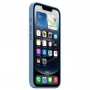 Чехол для iPhone 16e Silicone Case, с логотипом, голубой
