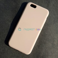 Чехол для iPhone 6, Silicone Case, без лого, цвет 10 - серо-бежевый