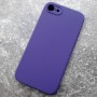 Чехол для iPhone 7 / 8 Silicone Case, квадратный, с логотипом, темно-фиолетовый
