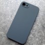 Чехол на Айфон 7 / 8 / SE, Silicone Case прямоугольный, серый