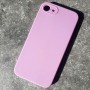 Apple iPhone 7 / 8 / SE, Silicone Case квадратный, бледная марсала
