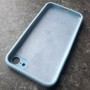 Чехол на Apple iPhone 7 / 8 / SE, Silicone Case квадратный, светло-голубой