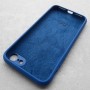 Силиконовый чехол Silicone Case для Apple iPhone 7 / 8  №11 (темно-синий)