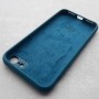 Чехол Silicone Case для iPhone 7 / 8 / SE, цвет морская волна (39JD)