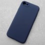 Чехол Silicone Case для iPhone 7 / 8 / SE, цвет темно-синий матовый (9JD)