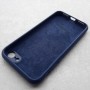 Чехол Silicone Case для iPhone 7 / 8 / SE, цвет темно-синий матовый (9JD)