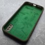 Чехол для iPhone X / XS Silicone Case, с логотипом, болотный
