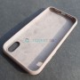 Чехол для iPhone XR, Silicone Case, без лого, цвет 7 - темно-бежевый