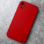 Чехол для iPhone XR Silicone Case, с логотипом, красный
