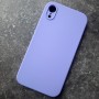 Чехол для iPhone XR Silicone Case, с логотипом, сирень