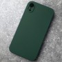 Чехол для iPhone XR Silicone Case, с логотипом, хаки