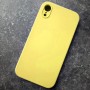 Чехол для iPhone XR Silicone Case, с логотипом, желтый