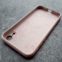 Чехол для iPhone XR Silicone Case, с логотипом, розовый песок